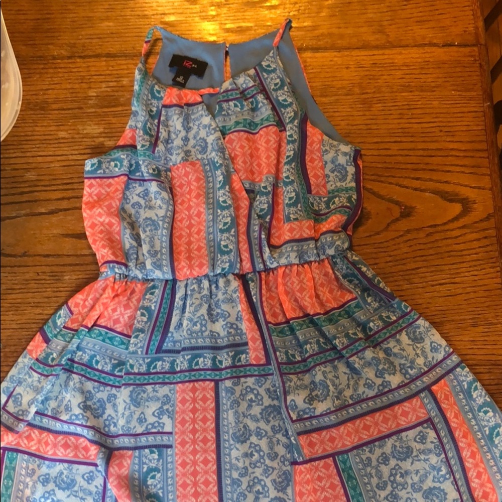 Dress with patterns